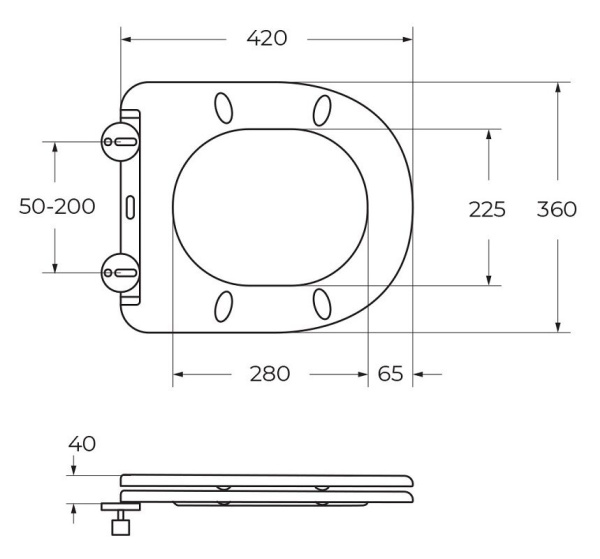 Крышка-сиденье BelBagno BB089SC